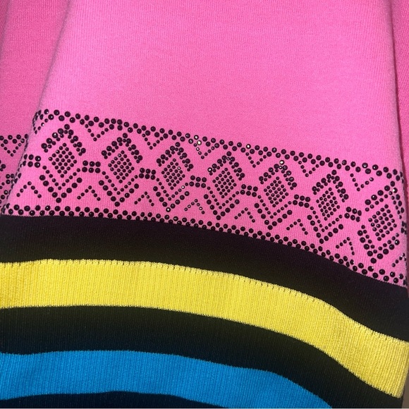 DANIELA DREI Pink Vest Top IT48 US14 UK16 XXL Sleeveless Made in Italy - Picture 5 of 7